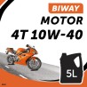 BIWAY HUILES MOTEUR HAFA 4T 10W-40 5Litres