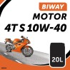 BIWAY HUILES MOTEUR HAFA 4TPS 10W-40 S 5Litres