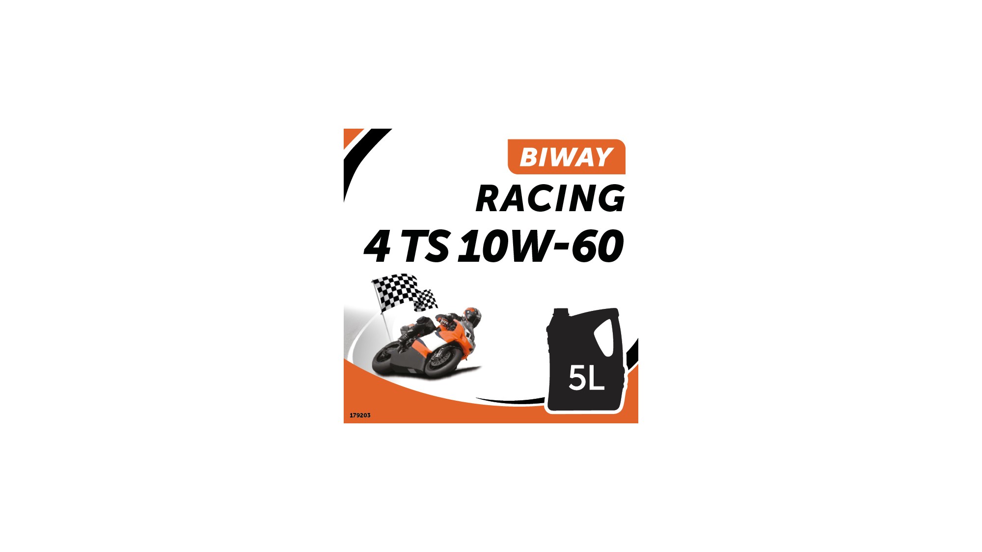 HUILES MOTEUR RACING HAFA 4 TS 10W-60 5L