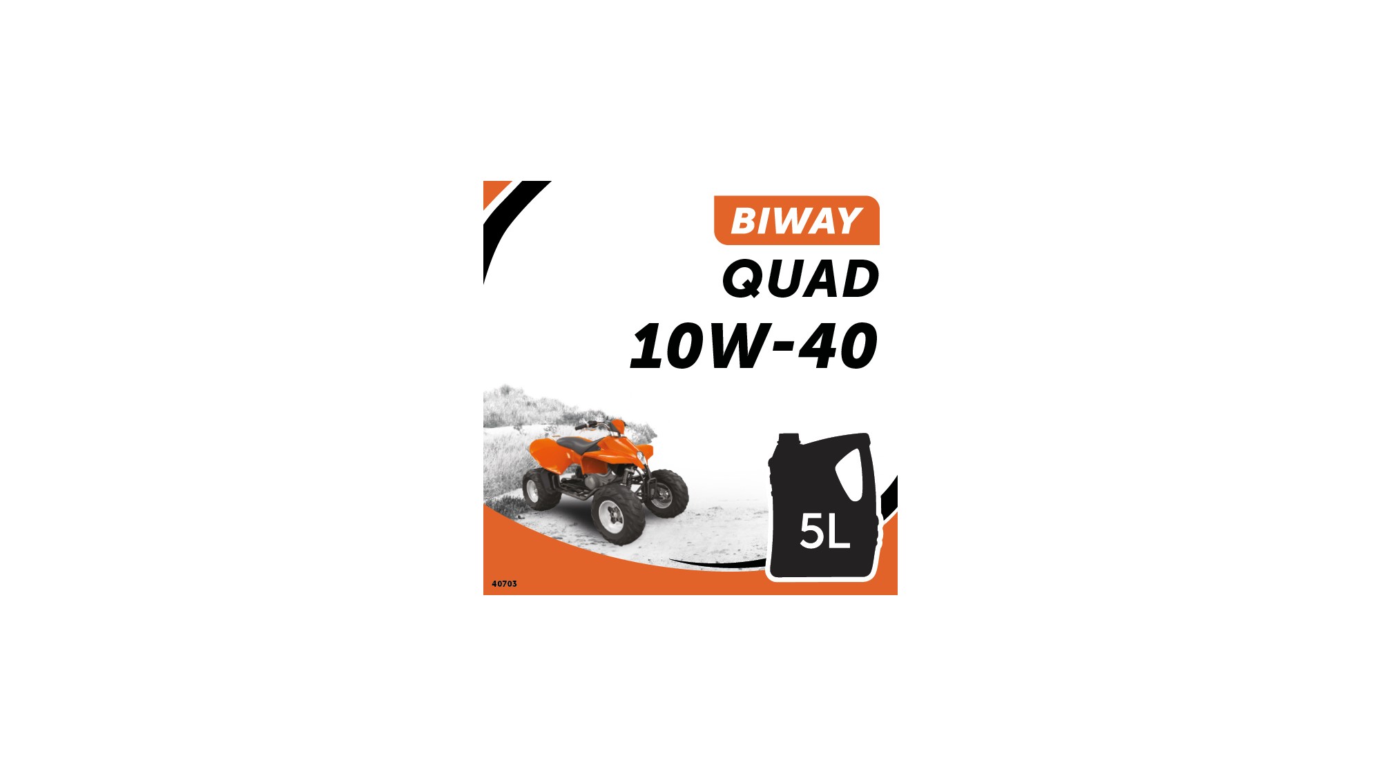 HUILES MOTEUR QUAD HAFA 10W-40 5L