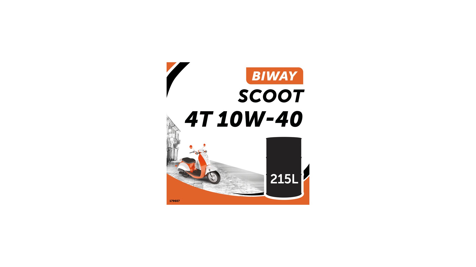 HUILES MOTEUR SCOOTER HAFA 4T 10W-40 215L