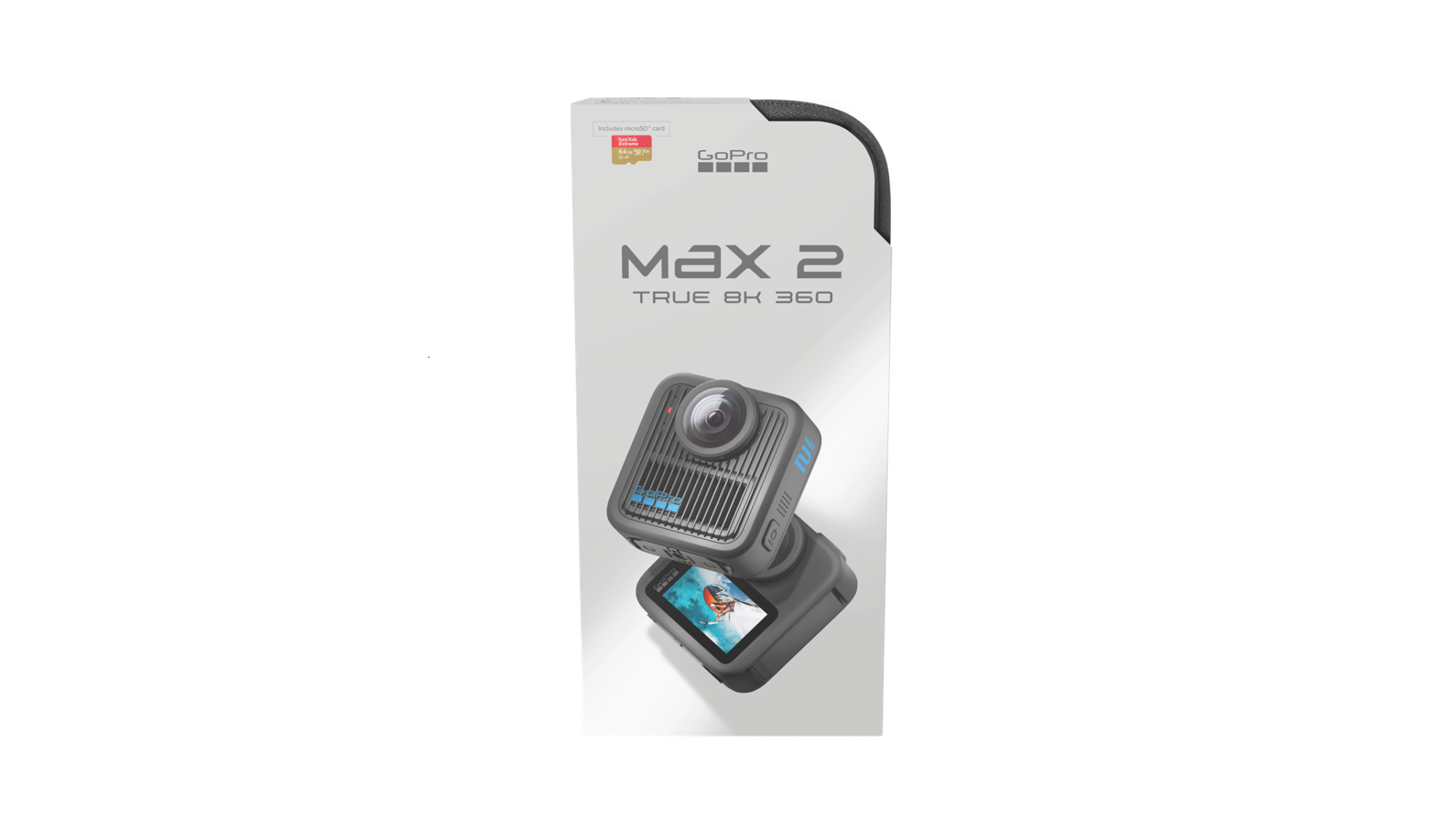 Caméra GOPRO 360 MAX2 8K REEL avec MICROS SD OFFERTE