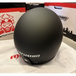 CASQUE DE MOTO JET MARUSHIN C-650 REBEL NOIR MAT XS
