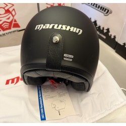 CASQUE DE MOTO JET MARUSHIN C-650 REBEL NOIR MAT XS