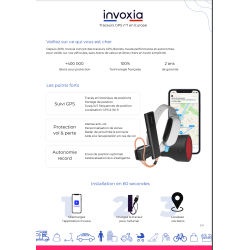 Traceur GPS INVOXIA CLASSIC 3ans inclus