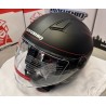 CASQUE DE MOTO JET MARUSHIN C-699 NOIR MAT ROUGE S