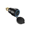 Adaptateur secteur 12 V en aluminium DIN Hella Plug de Bike It avec deux ports USB QC3.0 et Type-C