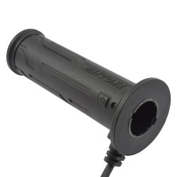 Poignée chauffante Daytona  4 niveaux de réglage avec protection de la batterie   extrémité ouverte 22,2 mm  7 8