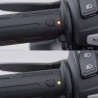 Poignée chauffante Daytona  4 niveaux de réglage avec protection de la batterie   extrémité ouverte 22,2 mm  7 8