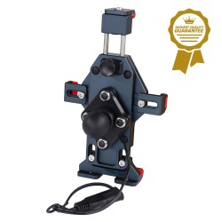 SUPPORT DE CHARGEUR DE TÉLÉPHONE SANS FIL BIKE IT PRO2 PREMIUM EN ALUMINIUM AVEC CÂBLE DE CHARGEUR USB