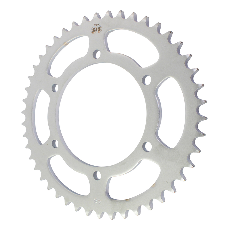 TRIPLE-S SPROCKET REAR STEEL 498-46