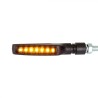 PAIRE DE CLIGNOTANTS SÉQUENTIELS À LED PULSAR NOIRS