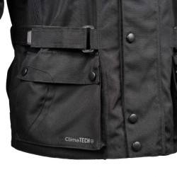 VESTE TOUTES SAISONS AVENTURE BIKEIT TRIPLE BLACK