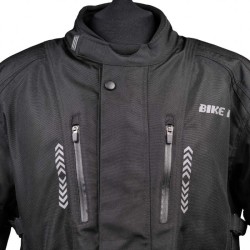 VESTE TOUTES SAISONS AVENTURE BIKEIT TRIPLE BLACK