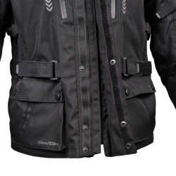 VESTE TOUTES SAISONS AVENTURE BIKEIT TRIPLE BLACK