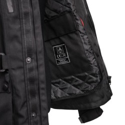 VESTE TOUTES SAISONS AVENTURE BIKEIT TRIPLE BLACK
