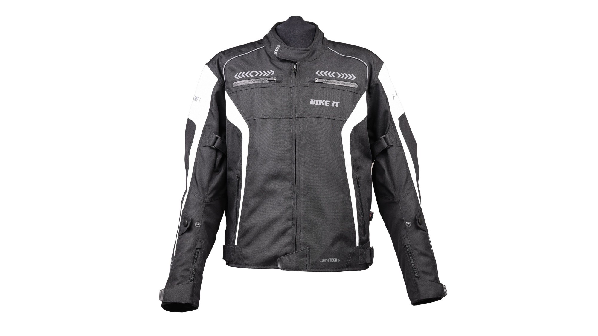 Blouson moto imperméable en textile BikeIt Flux