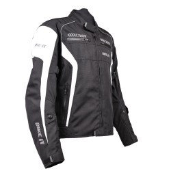 Blouson moto imperméable en textile BikeIt Flux