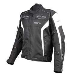 Blouson moto imperméable en textile BikeIt Flux