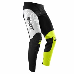 Pantalon Shot Contact Camo Jaune Fluo