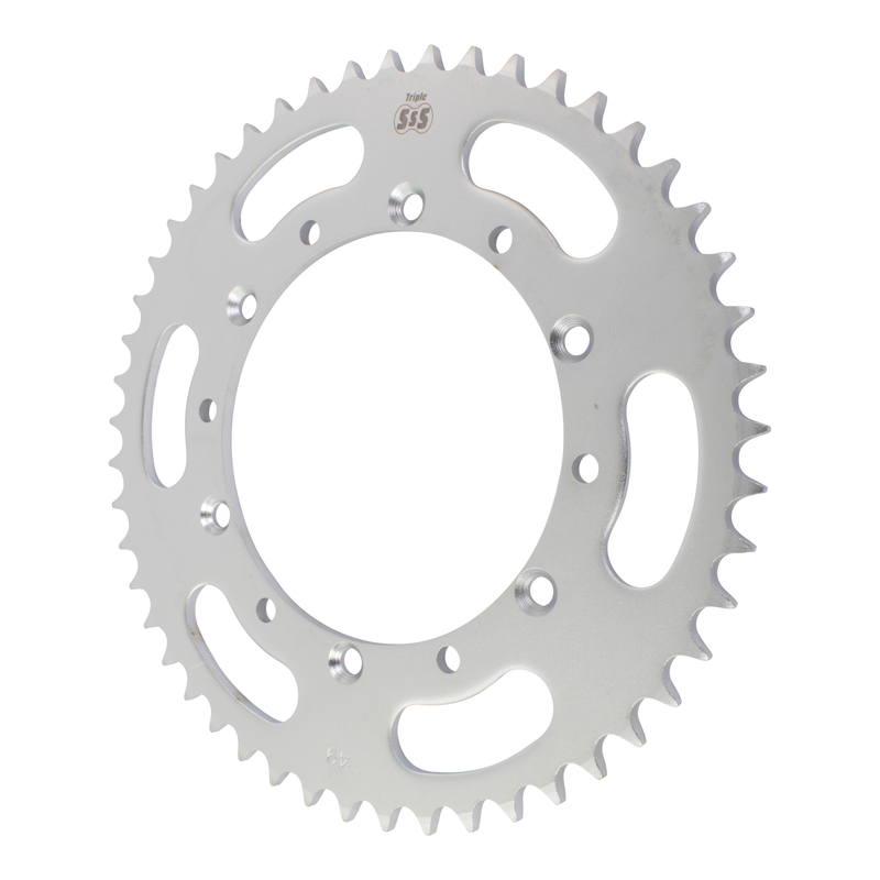 PIGNON ARRIÈRE TRIPLE S MTX ACIER 460 49