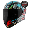 CASQUE AXOR STREET BOBBY NOIR BLEU BRILLANT