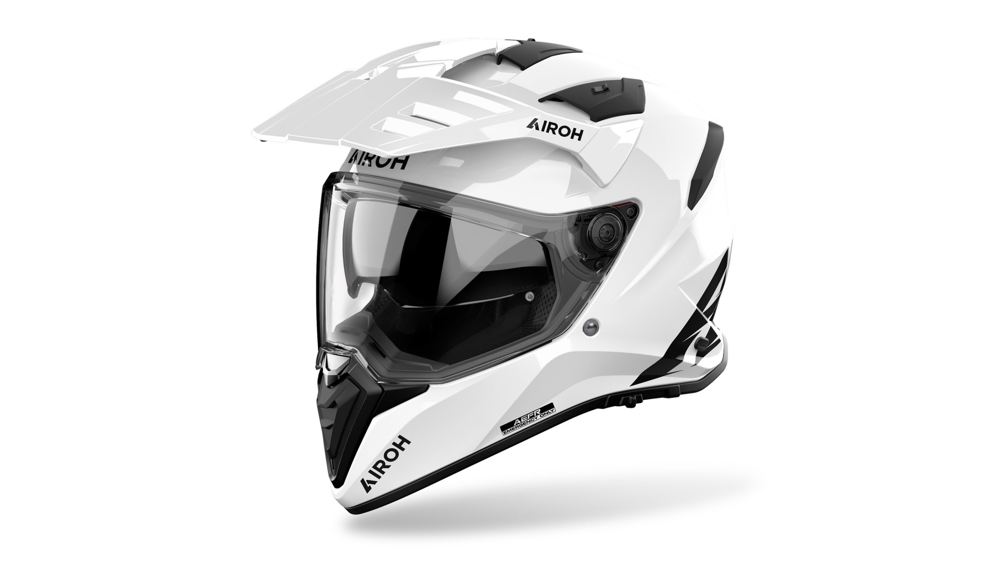 CASQUE AIROH BANDIT BLANC BRILLANT