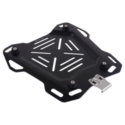 TOP CASE BIKE IT ALUMINIUM 45 L NOIR