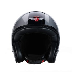 Casque DAVIDA Speedster v4 TT Gris Noir