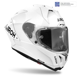 CASQUE AIROH GP800 FIM BLANC BRILLANT