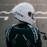 CASQUE AIROH GP800 FIM BLANC BRILLANT