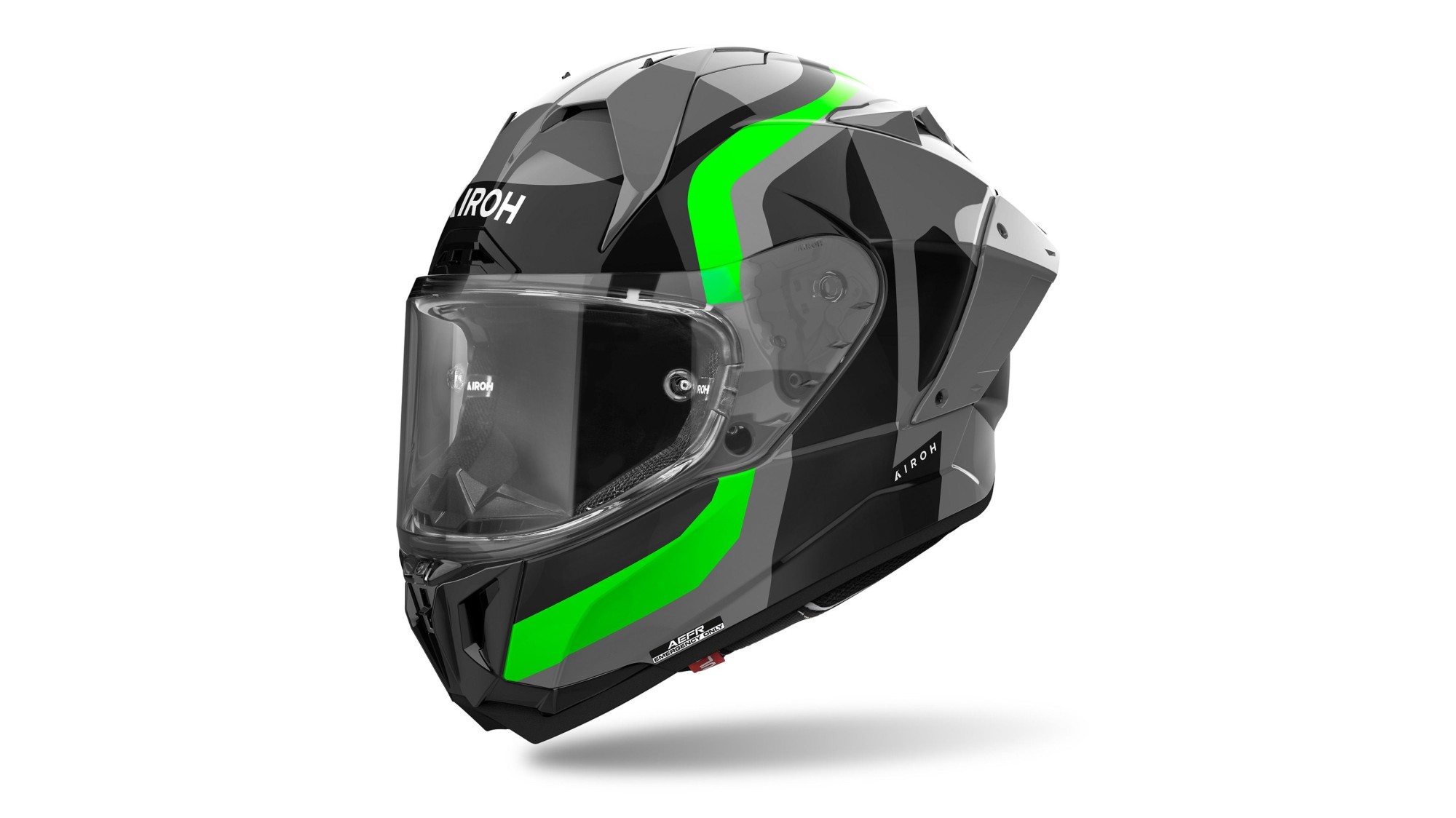 CASQUE AIROH GP800 COMPÉTITION VERT
