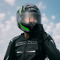 CASQUE AIROH GP800 COMPÉTITION VERT