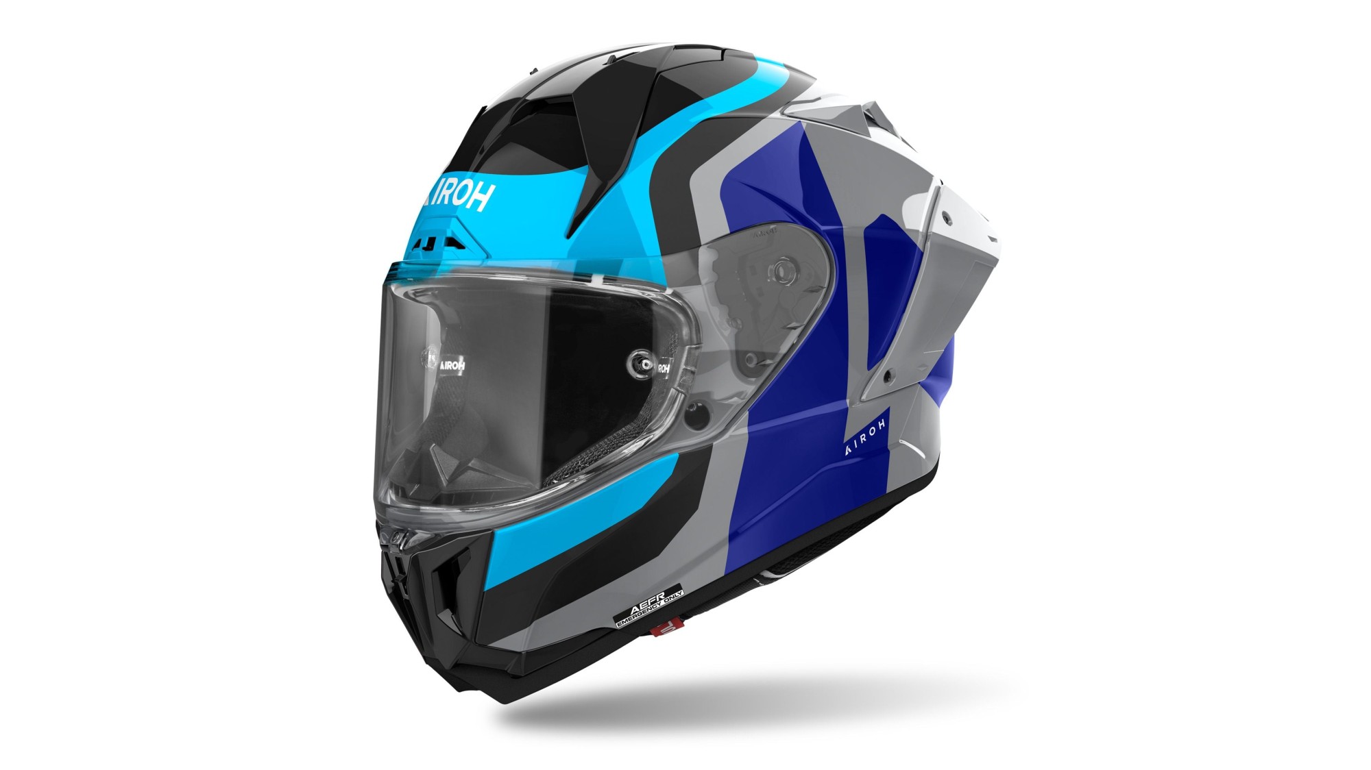CASQUE AIROH GP800 COMPÉTITION BLEU