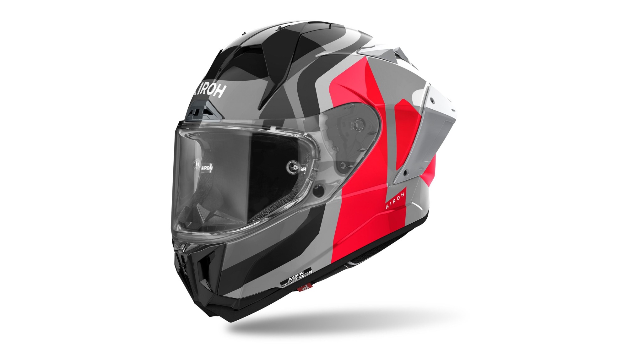 CASQUE AIROH GP800 COMPÉTITION ROUGE