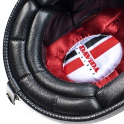 Intérieur de casque Davida Speedster V4 cuir noir