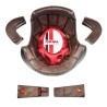 Intérieur de casque Davida Speedster V4 cuir marron