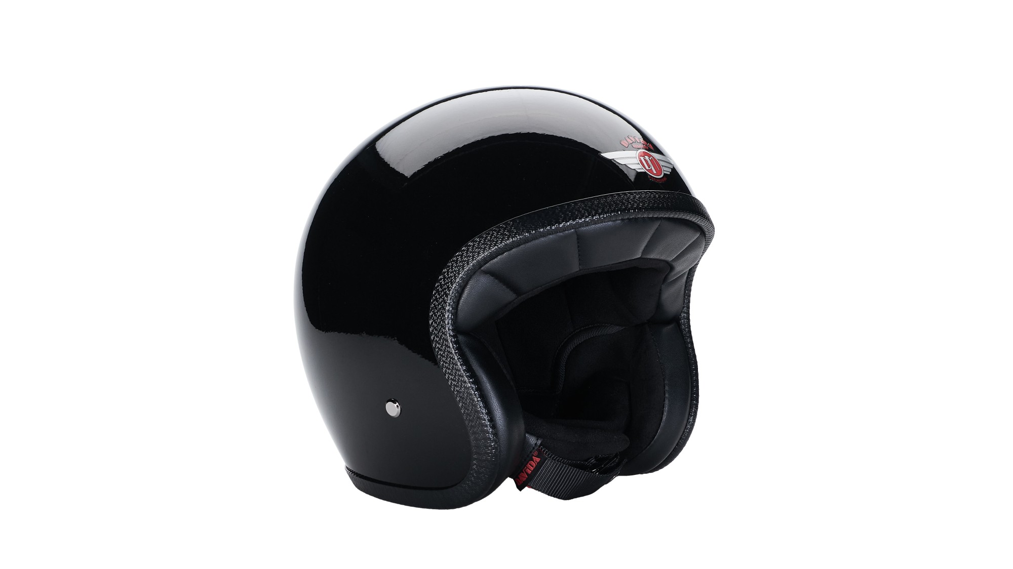 Casque DAVIDA Speedster v4 noir brillant