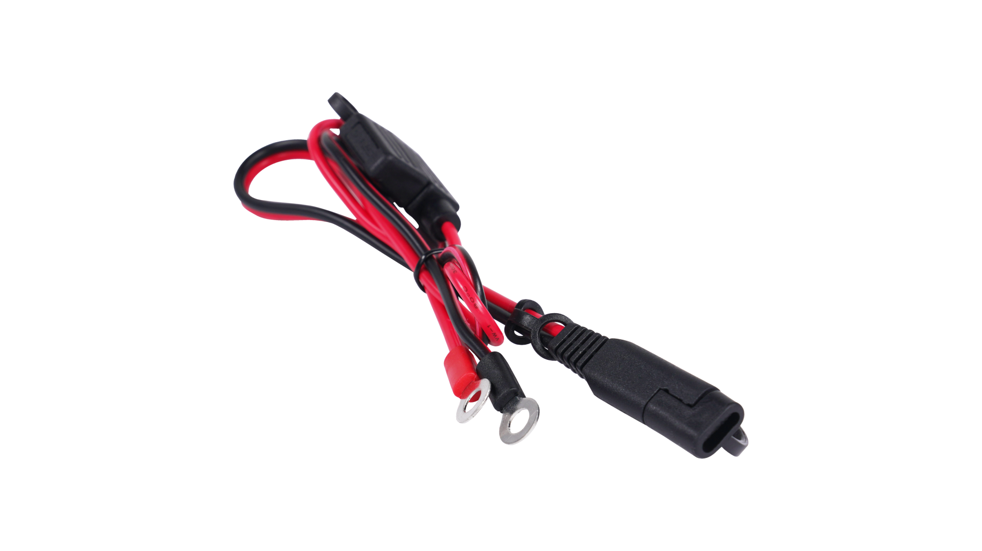 Câble de chargeur de batterie Bike It avec connecteur SAE et cosse à œillet