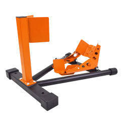 Bloc roue avant orange et noir