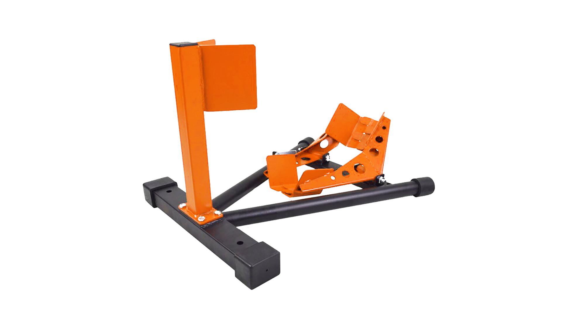 Bloc roue avant orange et noir