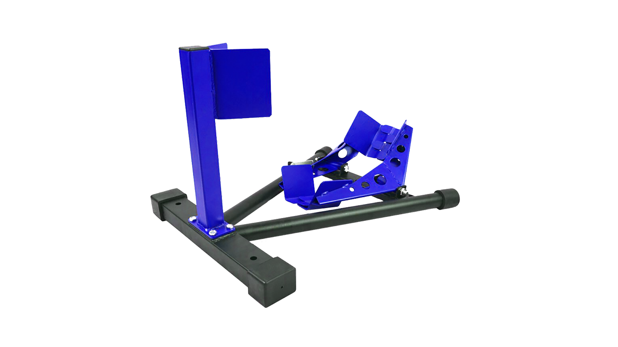 Bloc roue avant bleu et noir