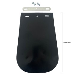 Bavette moto 250mm avec kit de montage inclus