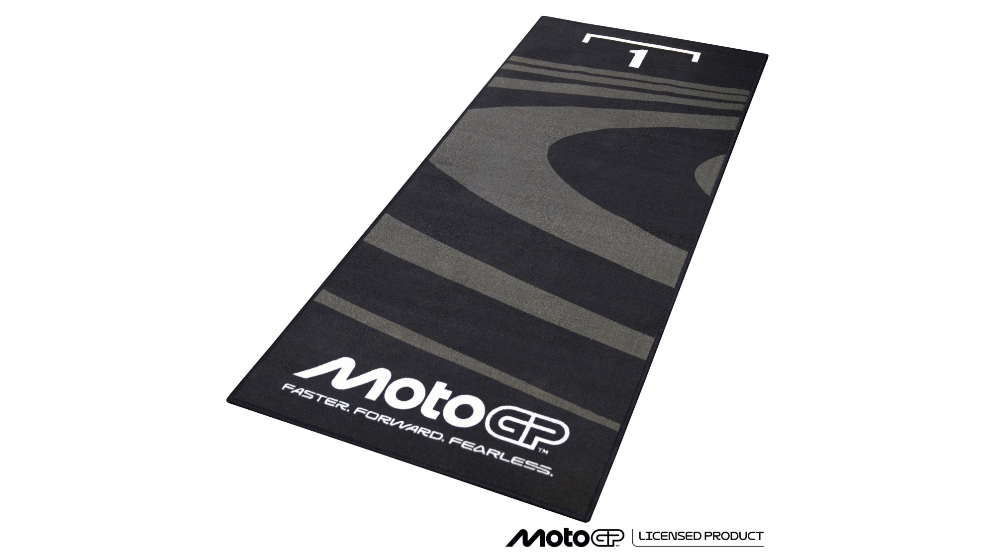 Tapis de garage MOTOGP noir gris