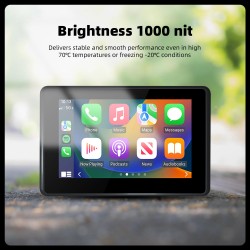 CARPLAY sans fil BMW moto plug and play étanche