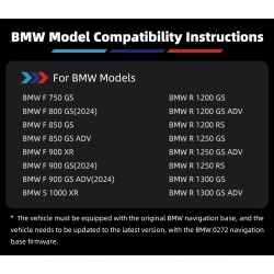 CARPLAY sans fil BMW moto plug and play étanche