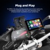 CARPLAY sans fil BMW moto plug and play étanche