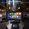 CARPLAY sans fil moto étanche Dashcam tout en 1
