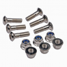 SPROCKET BOLT/NUT KIT M8*25MM 1.25 PITCH 6PCS