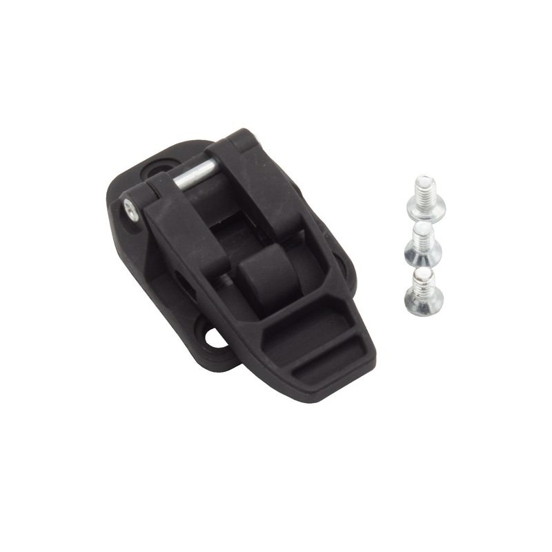 SHOT MX BOOT X10/K10 BUCKLE BASE AND SCREW BLACK [A0D-24W1-A01]